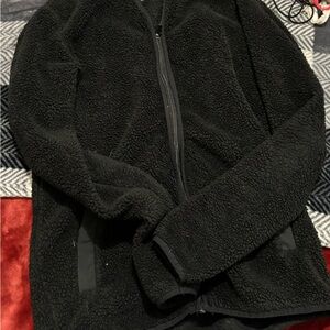 Cozy Black Fleece Jacket